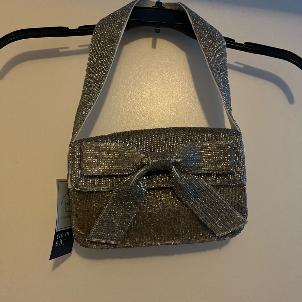 Elegant Silver Women's Bag